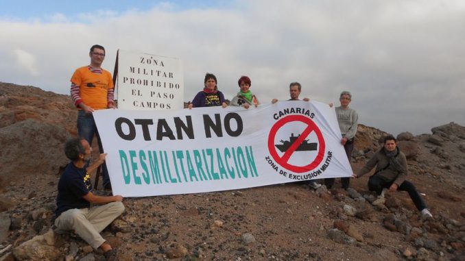 No a la OTAN Canarias Marzo 2014 1